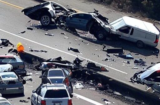 One Dead in Fiery Crash on 101 Freeway in East Hollywood LOS ANGELES