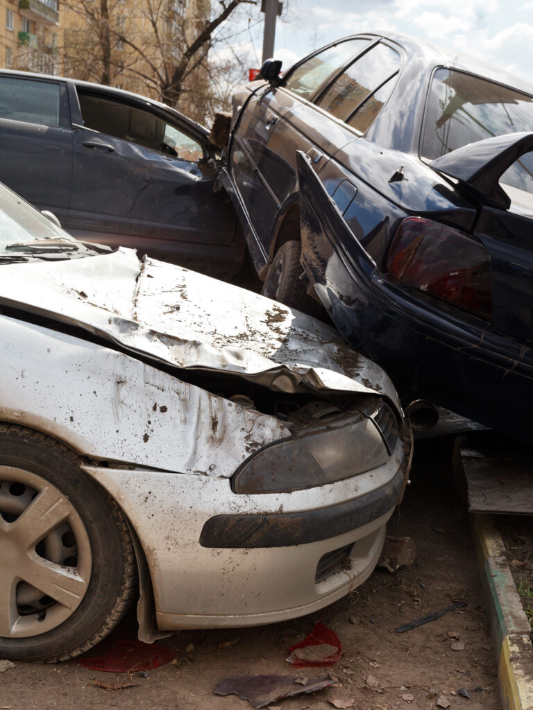 collision on bridge