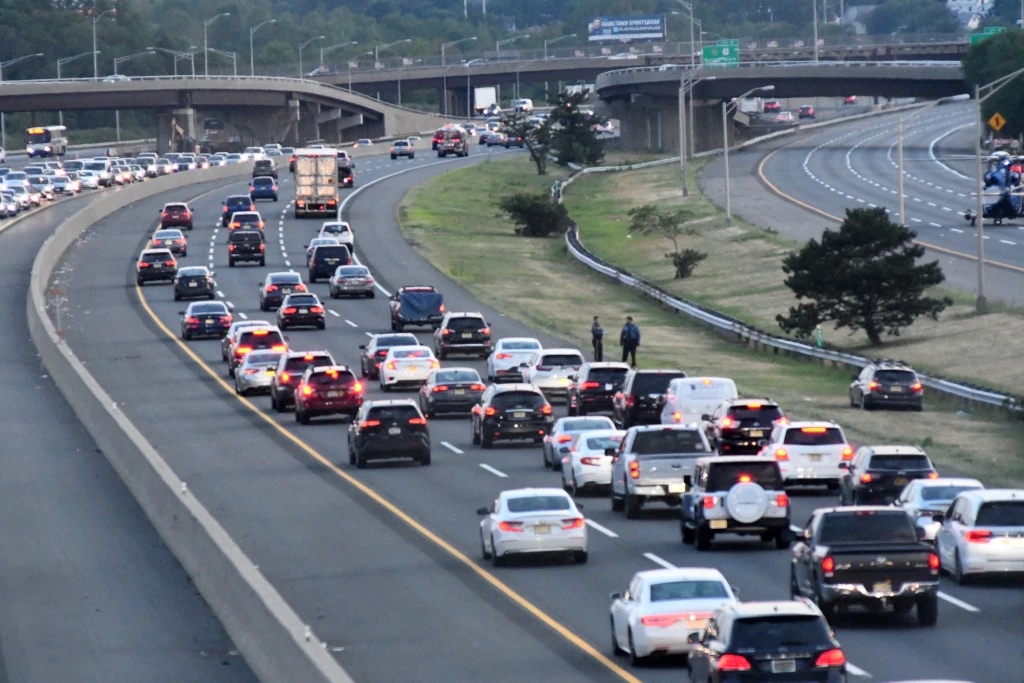 Multi-vehicle accident on Interstate 405 near Beach Boulevard in Huntington Beach, CA on Thursday, July 27th morning.