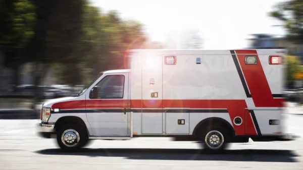 One person injured after head on collision on Highway 247 in Lucerne Valley.