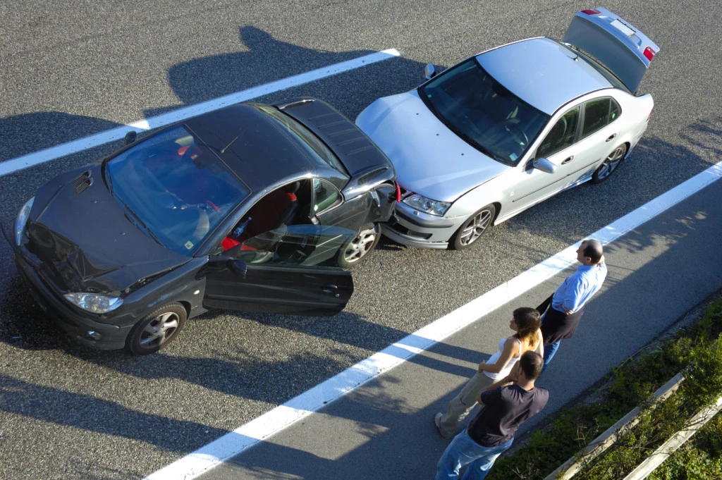 One person is injured after a serious multi-vehicle car accident Friday morning on the I-80 Freeway.