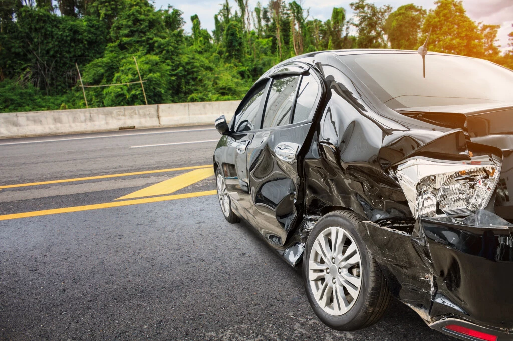 An injured driver was reported wandering on the 405 Freeway after a collision near La Cienga Boulevard in Los Angeles.