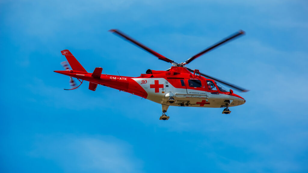 One airlifted following collision with semi-truck in Apple Valley on SR-18.