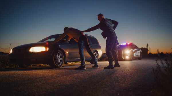 3 police officers injured in collision after pursuit.