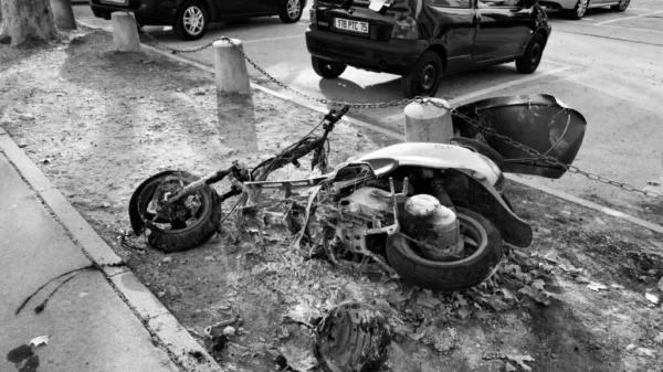 A motorcyclist was killed in a multi-vehicle collision on the I-10 in Baldwin Park.