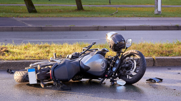 A motorcyclist was killed in a collision in North Hills