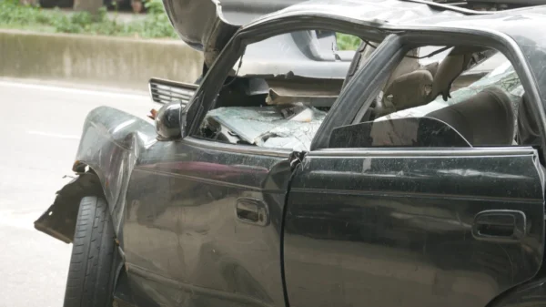 At least one person was injured on Monday, October 9th, in a car crash on I-580 in Marin. The accident was reported around 1:26 a.m.