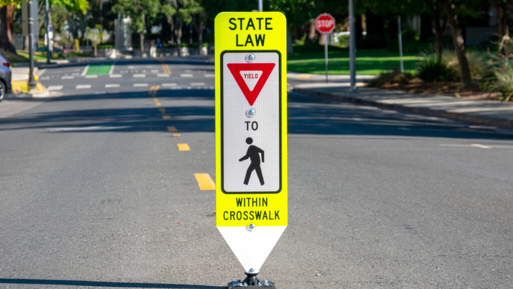 Pedestrian sustained life-threatening injuries after being struck by vehicle in Pasadena.