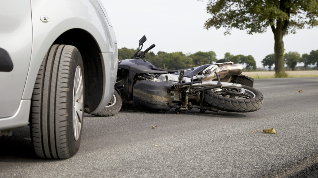 Motorcyclist critically injured in Reno accident.