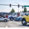 One seriously injured following collision in Grass Valley intersection.