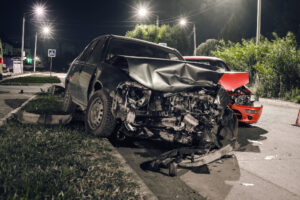 1 injured in two-vehicle crash in Tulare County.