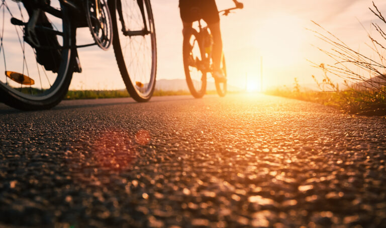 Bicyclist struck and injured by vehicle at Roseville intersection.