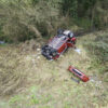 1 seriously injured in Coalinga crash.