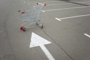 Woman pushing cart struck and killed in Merced County.