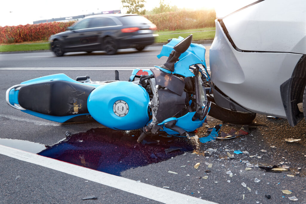 Motorcyclist critically injured in Foothill Farms crash.