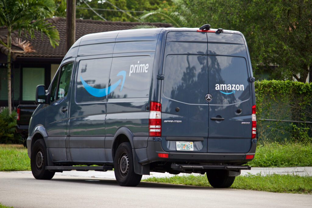 2 killed in collision with Amazon van in Huntington Beach.