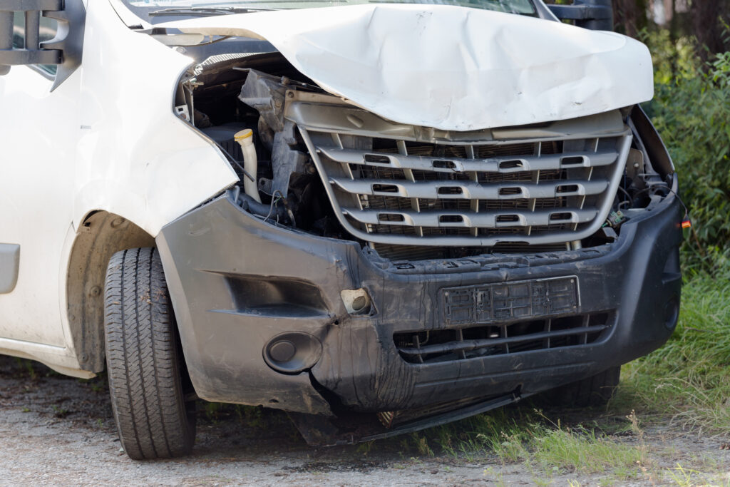 Two-vehicle collision in Sacramento leaves one person with injuries.