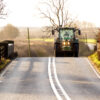 1 injured in collision between tractor and car in Lyoth.