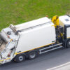 Woman injured in collision with garbage truck in Antelope.