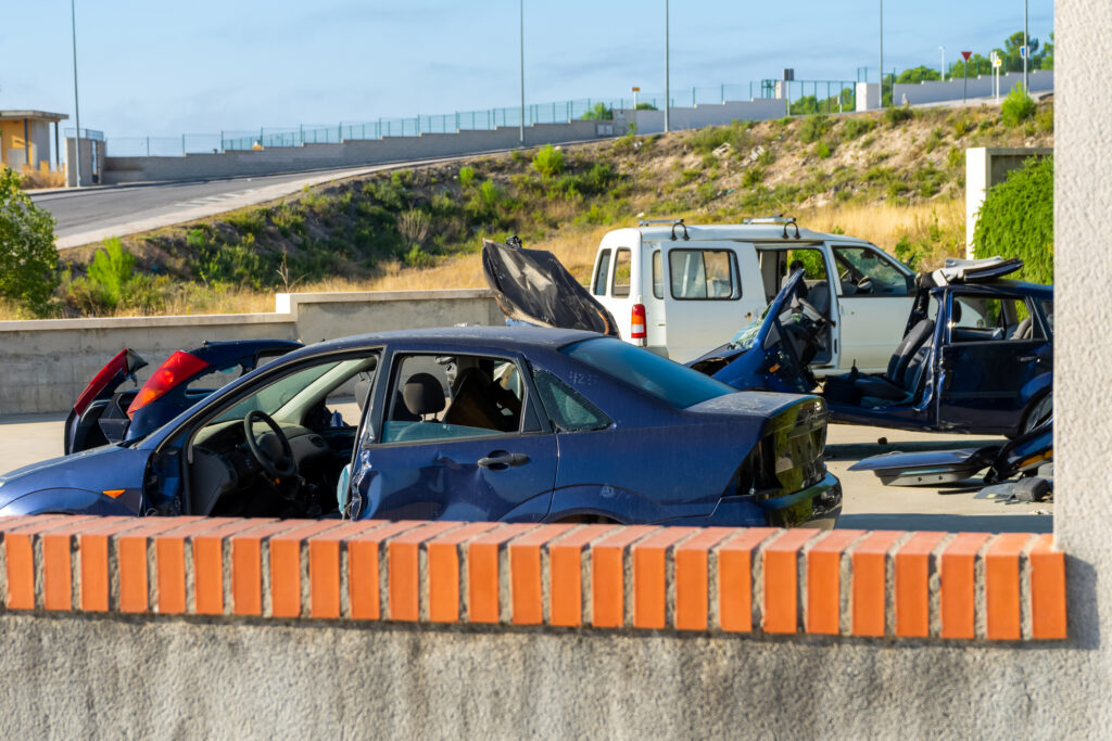 Injuries reported in Las Vegas collision.