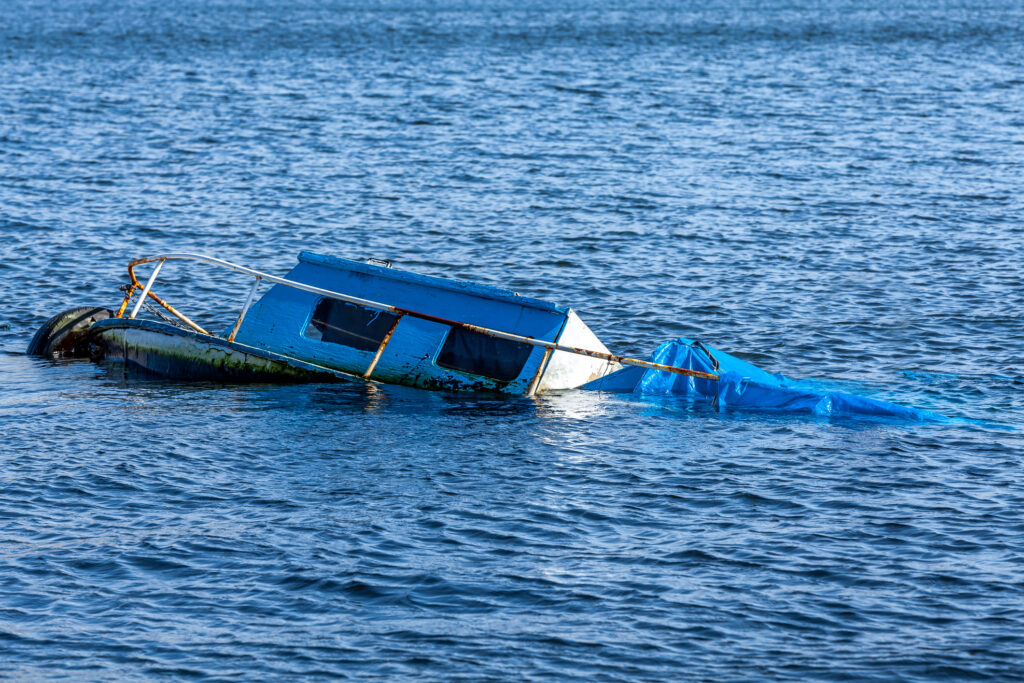 1 killed in boating accident, 5 injured, off of the L.A. shore.