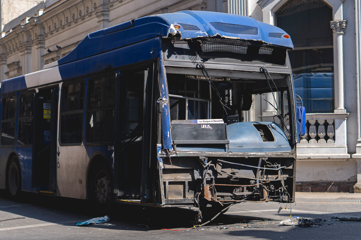 South E. Street Bus Crash Injures Several in San Bernardino