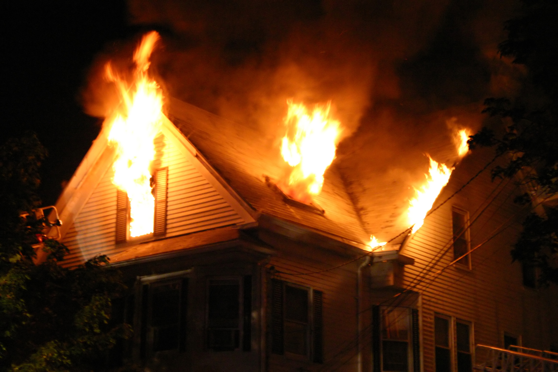 Highway 74 House Crash Caused Fire in Valle Vista